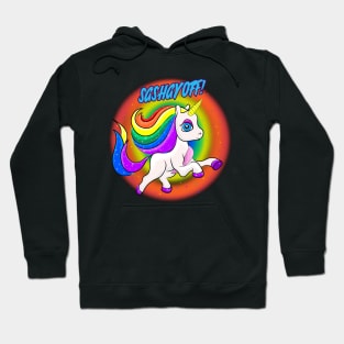 Sahsay Off! Rainbow Unicorn Hoodie